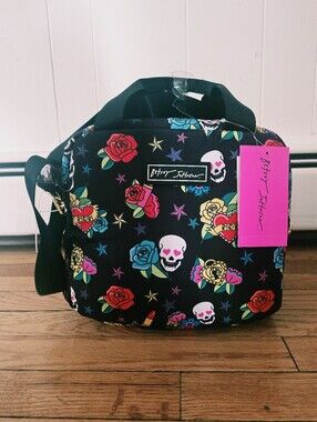 Betsey Johnson Dia de Los Muertos Insulated Lunch Tote NWT